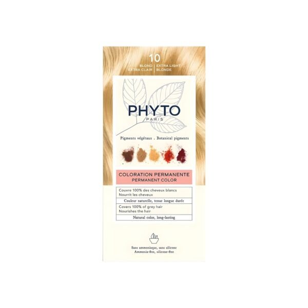 Phyto Phytocolor Permanent Color - 10 Extra Fair Blond