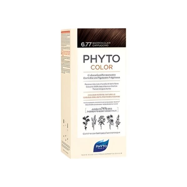 PHYTO COLOR 6.77 LIGHT BROWN CAPPUCCINO