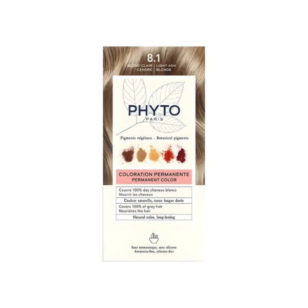 PHYTO Permanent Coloring Light Blonde 8.1