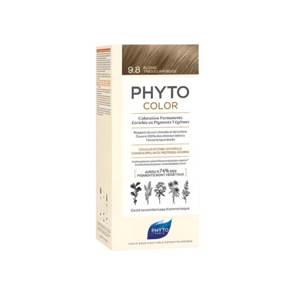 PHYTO PHYTOCOLOR 9.8 VERY LIGHT BEIGE BLONDE