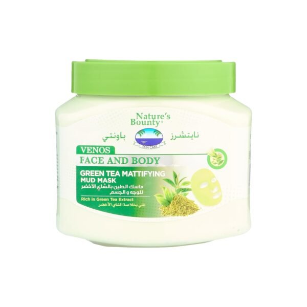 Nature's Bounty Venos Mattifying Mudmask Green Tea 300ml