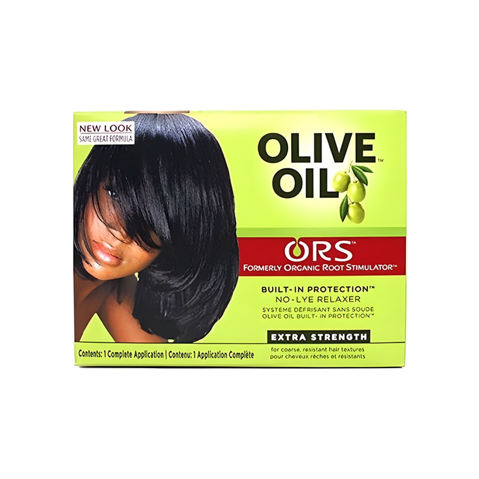 ORS Organic Root Stimulator No Lye Relaxer Kit Olive Oil, Extra Strength