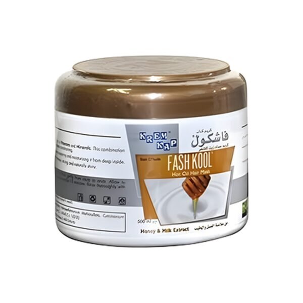 Fashkool hair mask with honey & milk extract, 500 ml