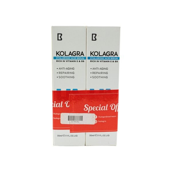 Kolagra Offer Hyaluronic acid serum 1+1)