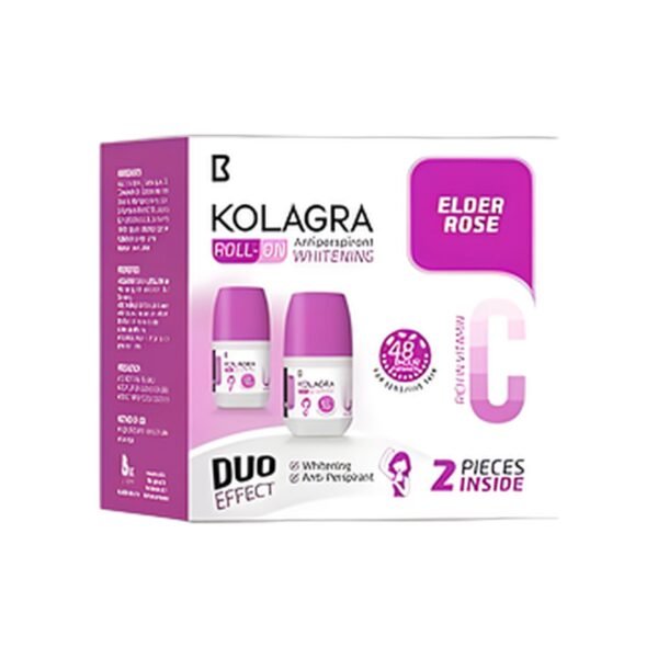 KOLAGRA ROLL ON ELDER ROSE 2PCS