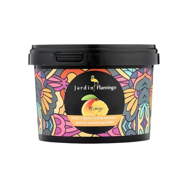 jardin flamingo مقشر للوجه والجسم mango